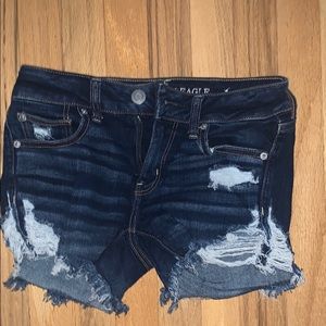 AMERICAN EAGLE DARK BLUE SHORTS SIZE 4
